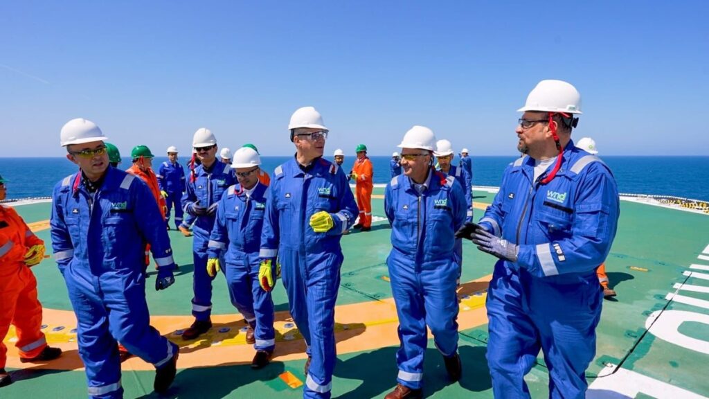 Badawi Inspects Valaris DS-12 as bp,Arcius Launch Mediterranean Drilling Campaign