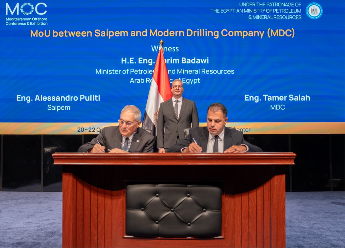 Saipem+and+MDC+Partner+to+Boost+Oil+and+Gas+Cooperation+in+Egypt