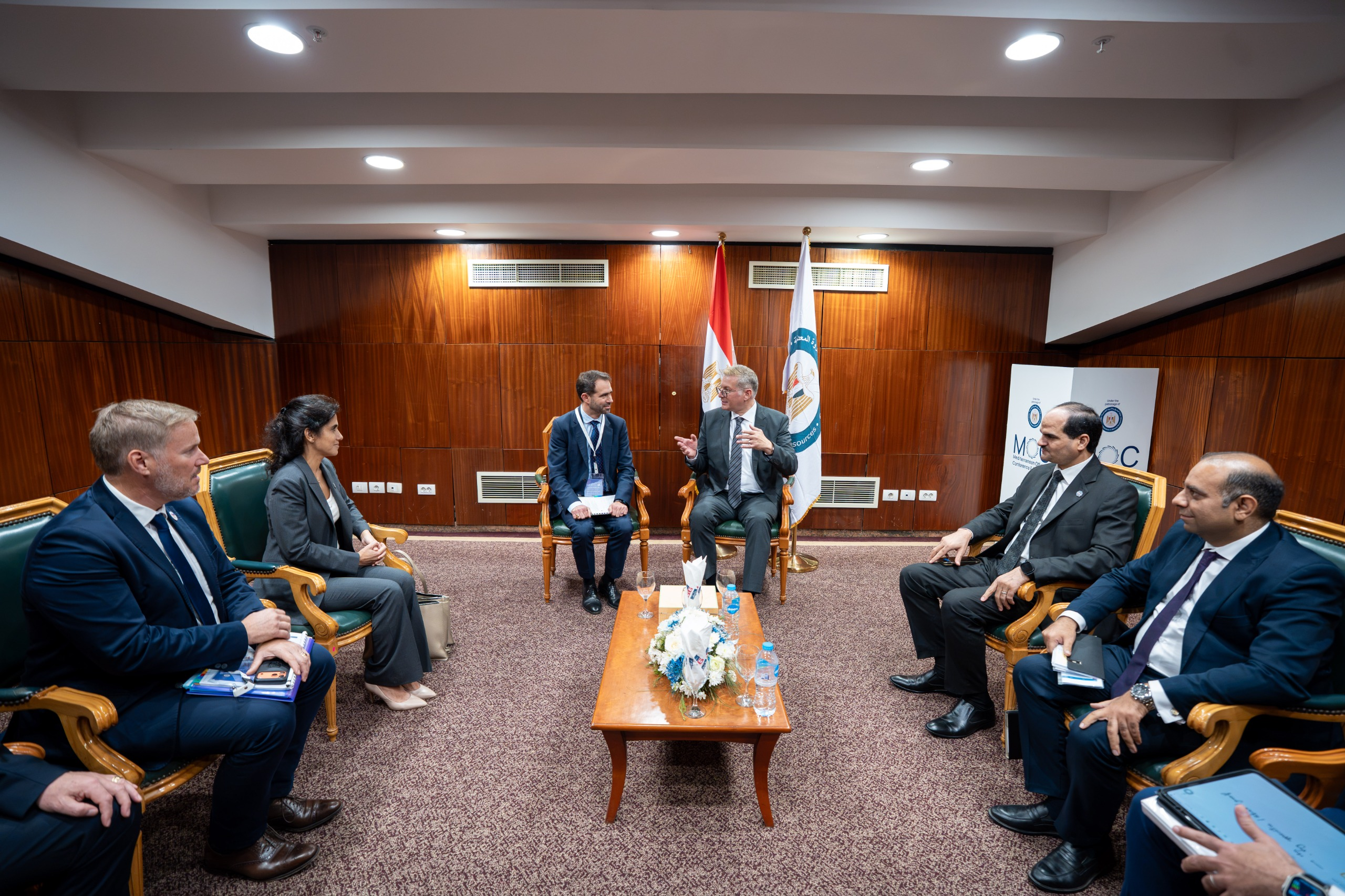 Badawi, TotalEnergies Discuss Accelerating Cyprus Gas Link Project