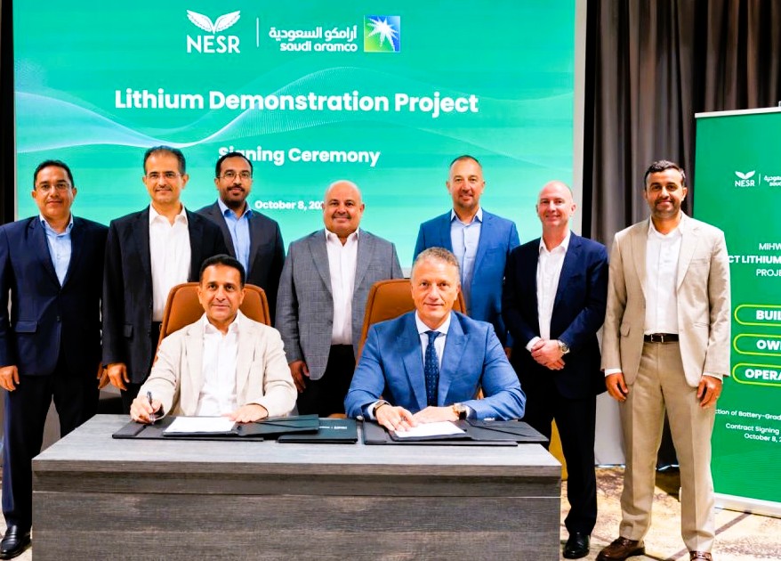 Aramco partners with NESR for lithium extraction project