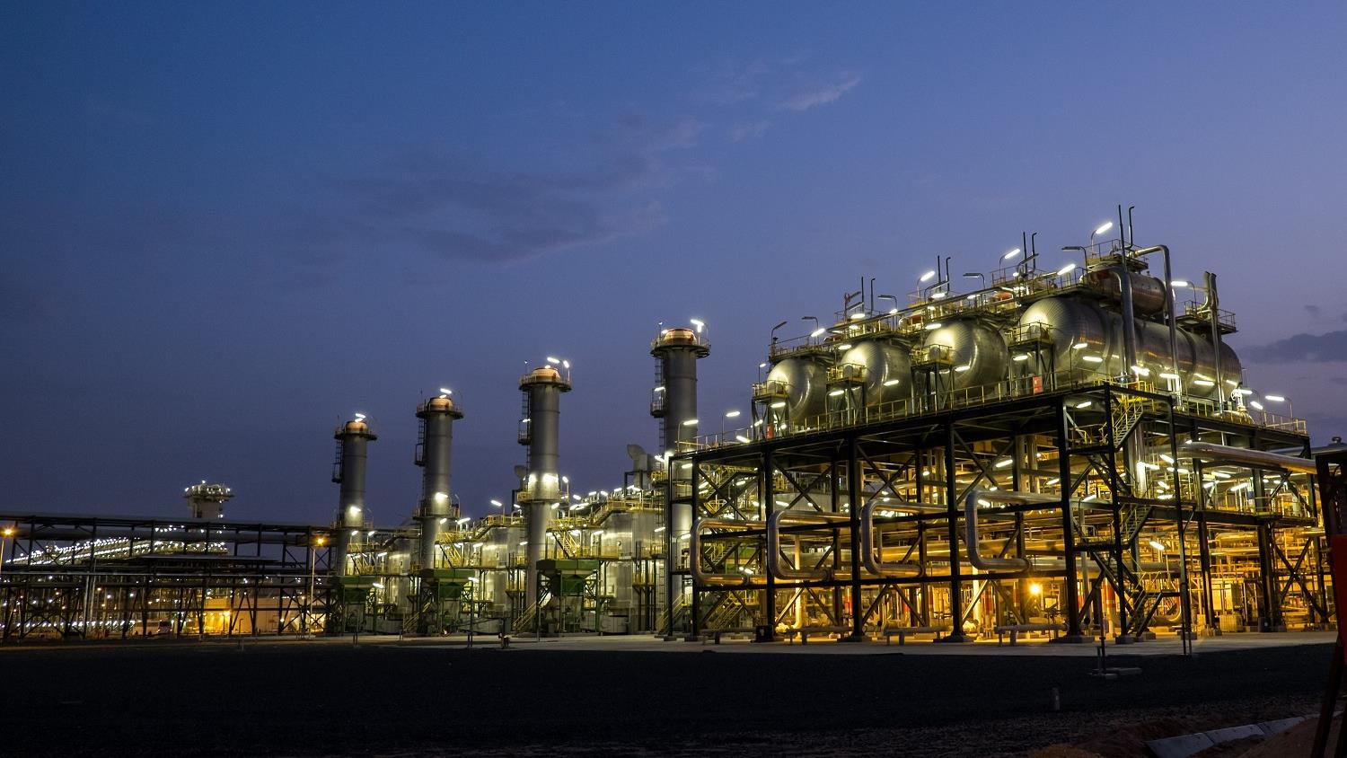 Aramco receives interest for major gas processing plant